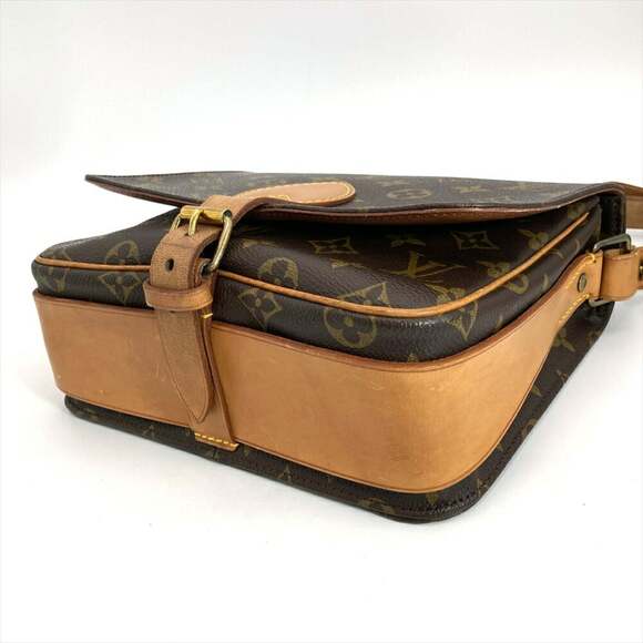 LOUIS VUITTON Authentic Brown Monogram Canvas Shoulder Bag - Picture 5 of 16